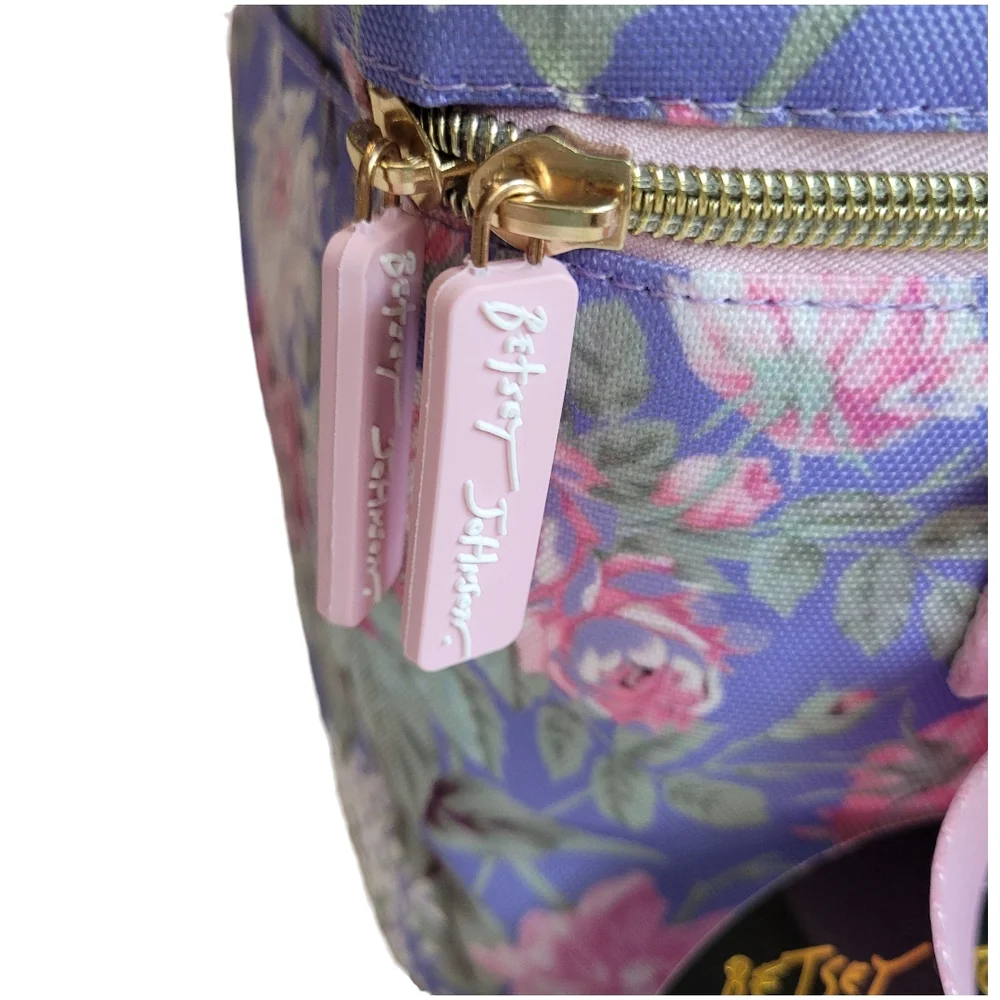 NWT Betsey Johnson Floral Insulated 6 Pack Lunch Cooler Bag Cottagecore